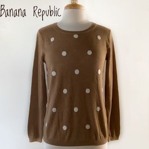 Banana Republic Factory Polka Dot Sweater NWT PM